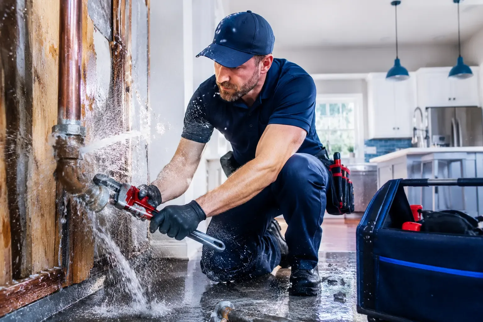 Local emergency pipe repair professionals in Herndon, KS